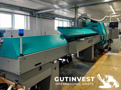 Torno CNC de doble husillo