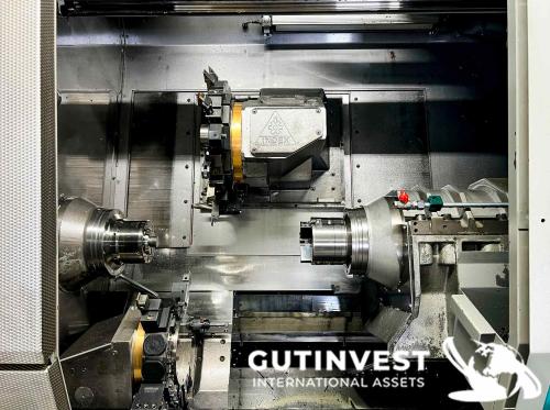 Torno CNC de doble husillo