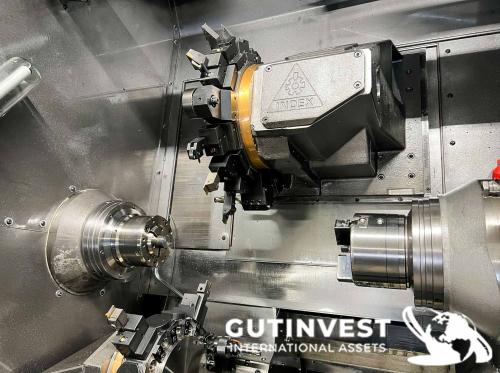 Torno CNC de doble husillo