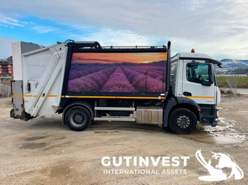 Vehículo recolector de residuos - Carga trasera