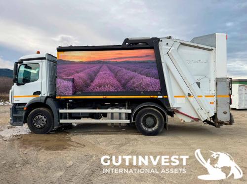 Vehículo recolector de residuos - Carga trasera