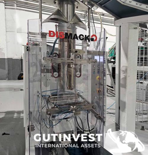 Envasadora vertical con cinta transportadora