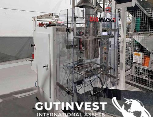 Envasadora vertical con cinta transportadora