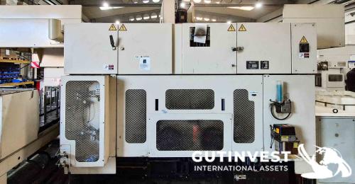 Torno CNC de doble husillo y torretas