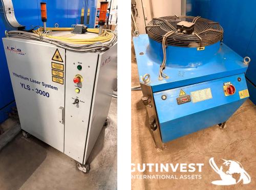 Máquina de corte por láser fibra 3D - 3kw