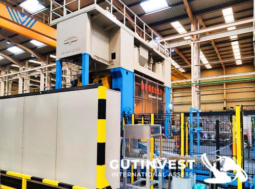 Prensa mecánica de doble montante- 800 T