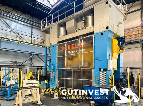 Prensa mecánica de doble montante- 800 T