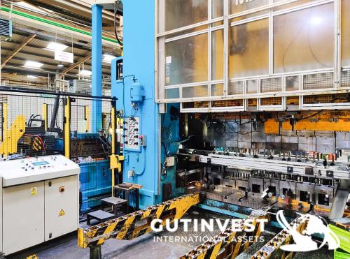 Prensa mecánica de doble montante- 800 T