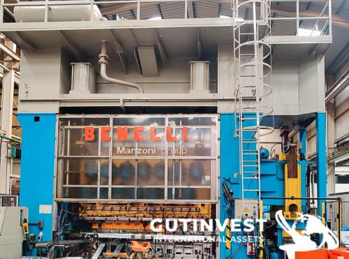 Prensa mecánica de doble montante- 800 T