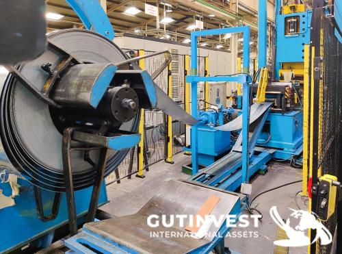 Prensa mecánica de doble montante- 800 T