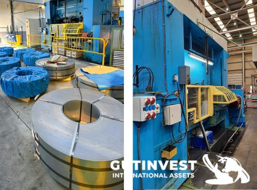 Prensa mecánica de doble montante- 160 T