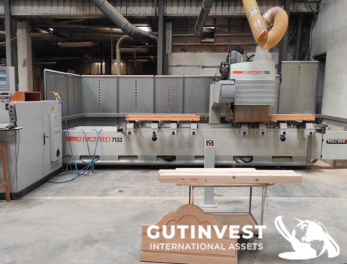 Centro de mecanizado cnc para madera