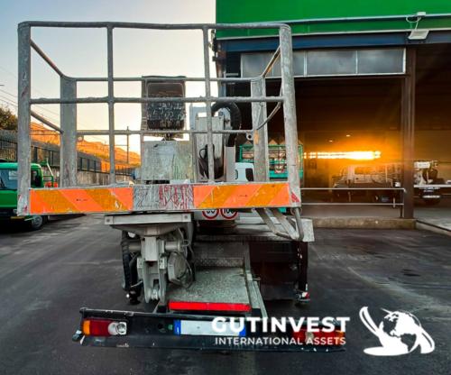 Camión con cesta - plataforma aérea