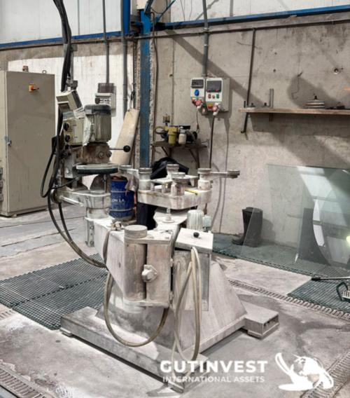 Curve beveling machine