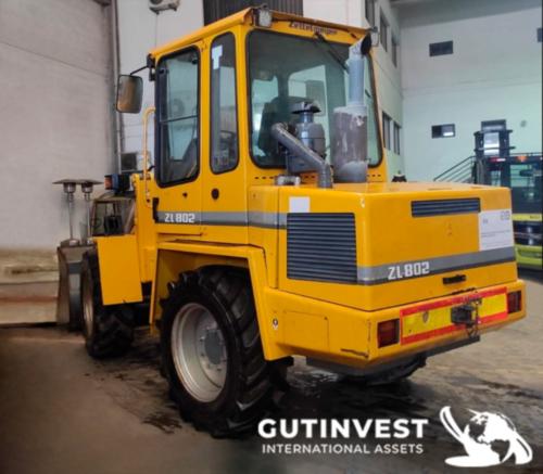 Pala cargadora de ruedas