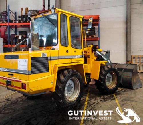 Pala cargadora de ruedas