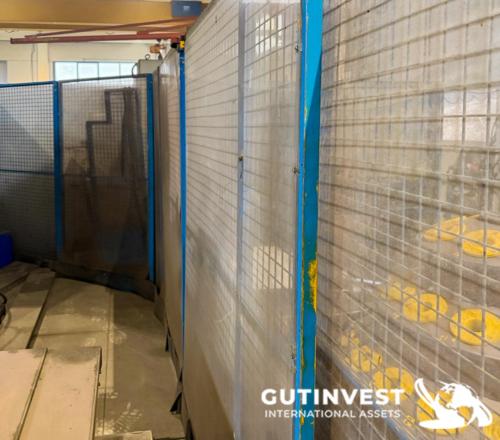 Mandrinadora de bancada fija con mesa rotativa