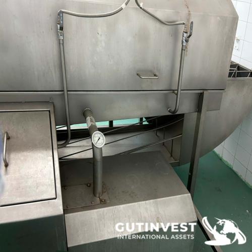 Túnel de lavado de cajas de plástico