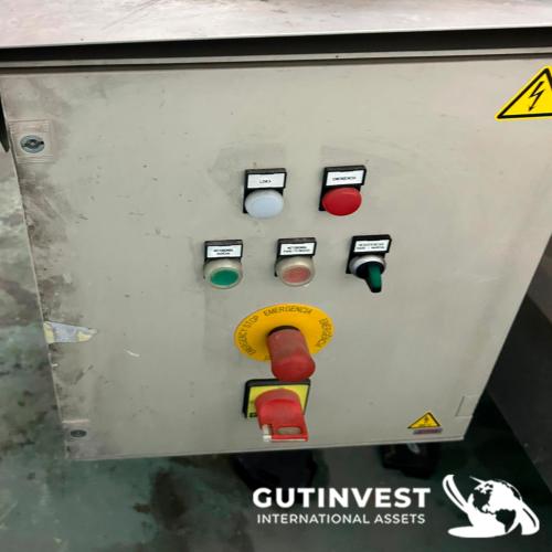 Túnel de lavado de cajas de plástico