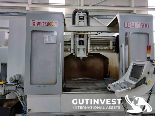 Centro de mecanizado de pórtico