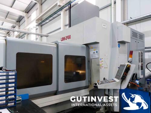 Centro de mecanizado de pórtico