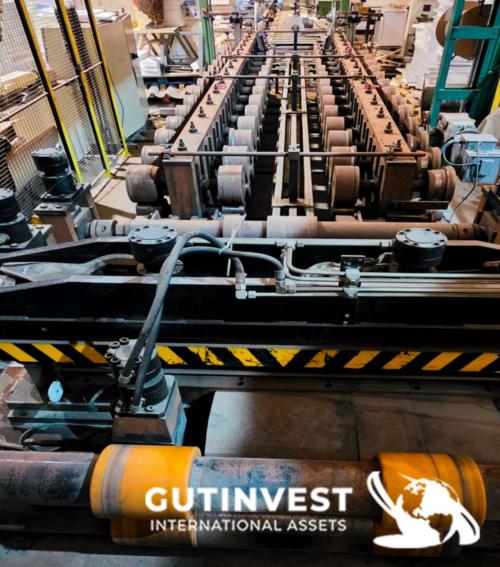 Máquina perfiladora de chapas de metal 