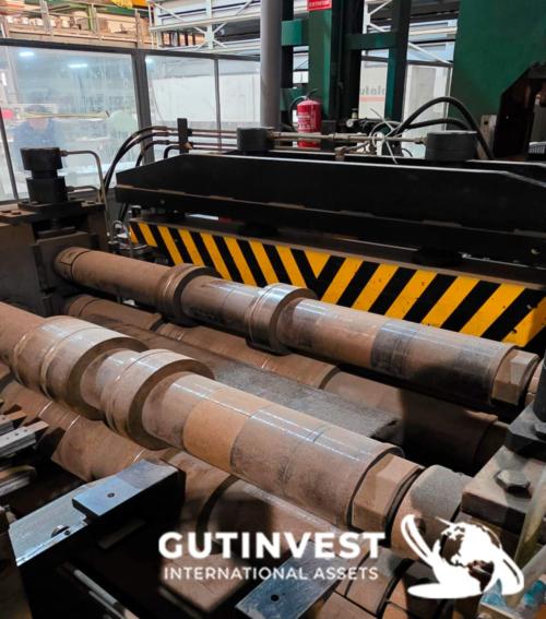 Máquina perfiladora de chapas de metal 