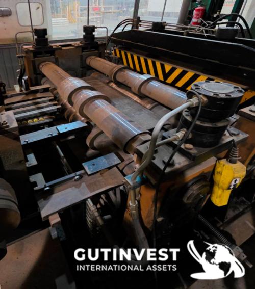 Máquina perfiladora de chapas de metal 