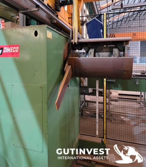 Devanadora y carro de carga