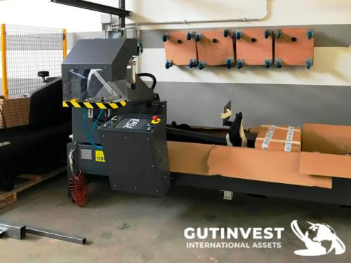 Tronzadora doble cabezal cnc