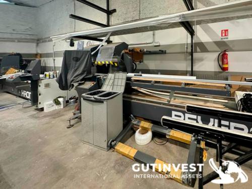 Tronzadora doble cabezal cnc