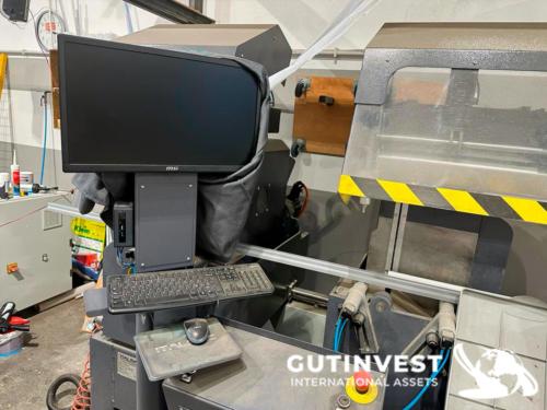 Tronzadora doble cabezal cnc