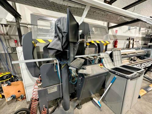 Tronzadora doble cabezal cnc