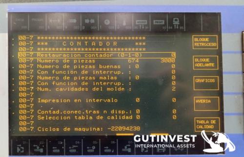 Máquina inyectora de plástico - 270Tn