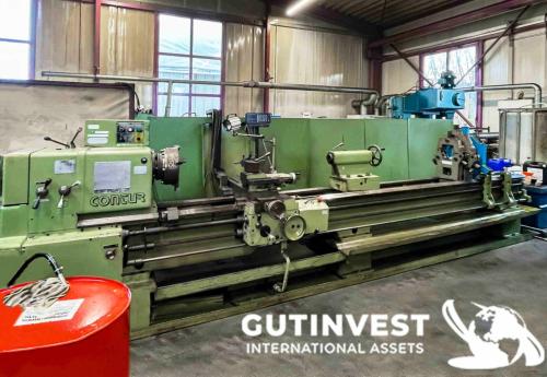 Torno con visualizador para metal - 4 metros