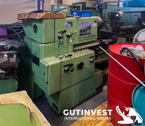 Torno con visualizador para metal - 4 metros