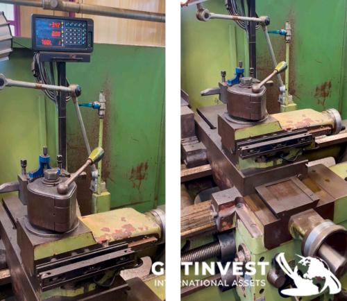 Torno con visualizador para metal - 4 metros