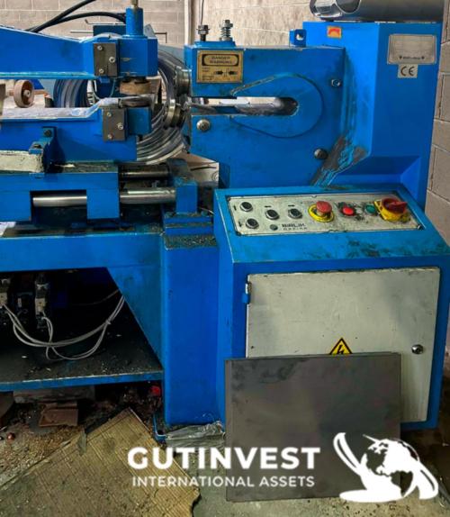 Circular shear for cutting sheet metal discs