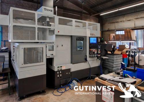 4-Axis CNC Lathe with Robotic Arm