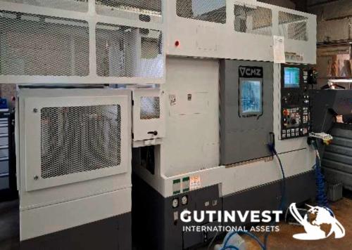 4-Axis CNC Lathe with Robotic Arm