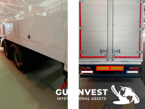 Remolque caja cerrada - 2 ejes