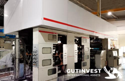 Impresora flexográfica de 8 colores