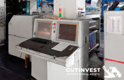 Impresora flexográfica de 8 colores