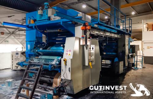 Máquina de impresión flexográfica de 6 colores