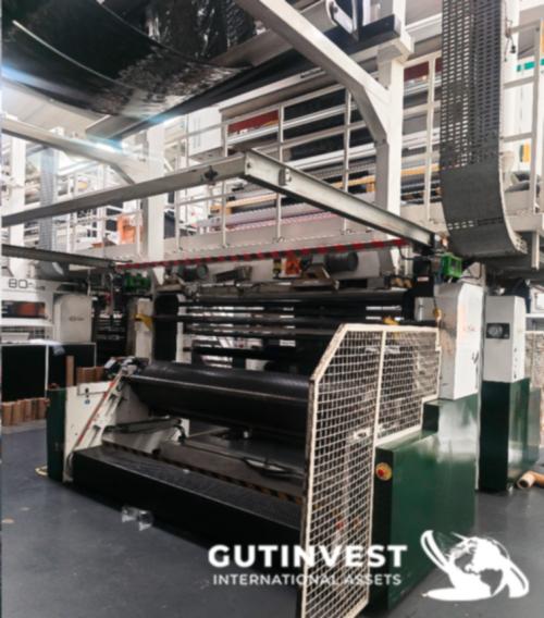 Línea de coextrusión de film de 3 capas