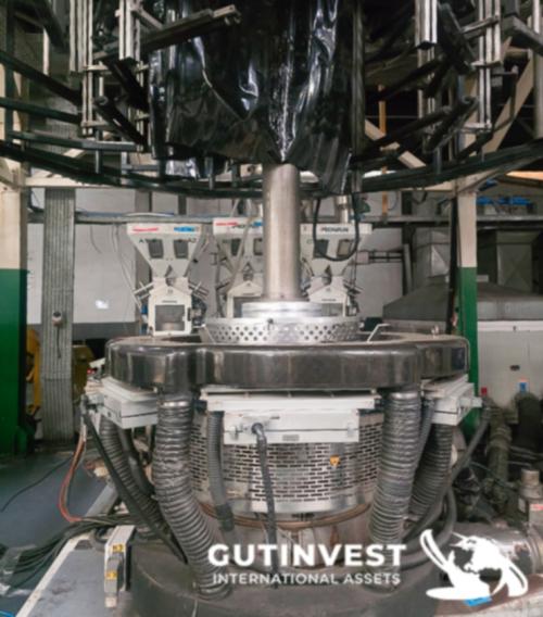 Línea de coextrusión de film de 3 capas