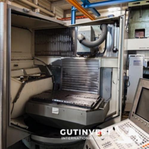 5-axis CNC machining center