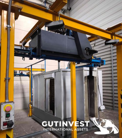 Cabina de pintura en polvo