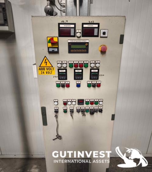 Cabina de pintura en polvo