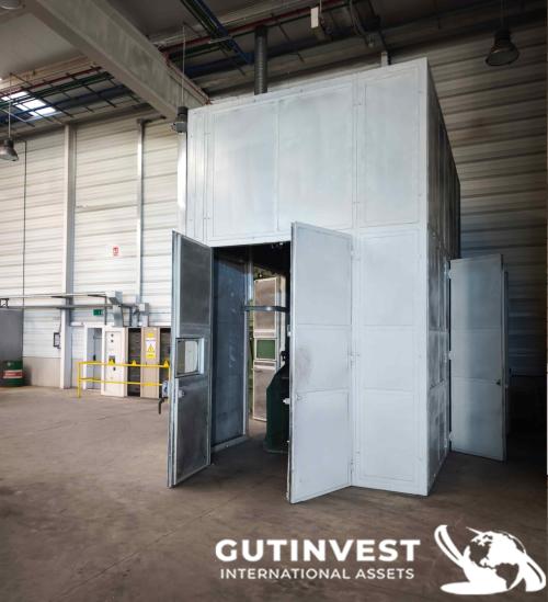 Cabina de granallado con aspiración